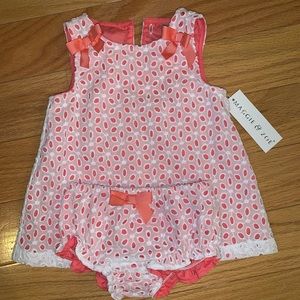 Eyelet baby dress
